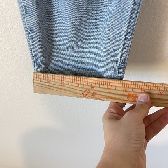 Vintage Levis 951 Jeans Womens 10 Short Relaxed Fit Tapered Leg USA 90s Denim - Picture 11 of 16